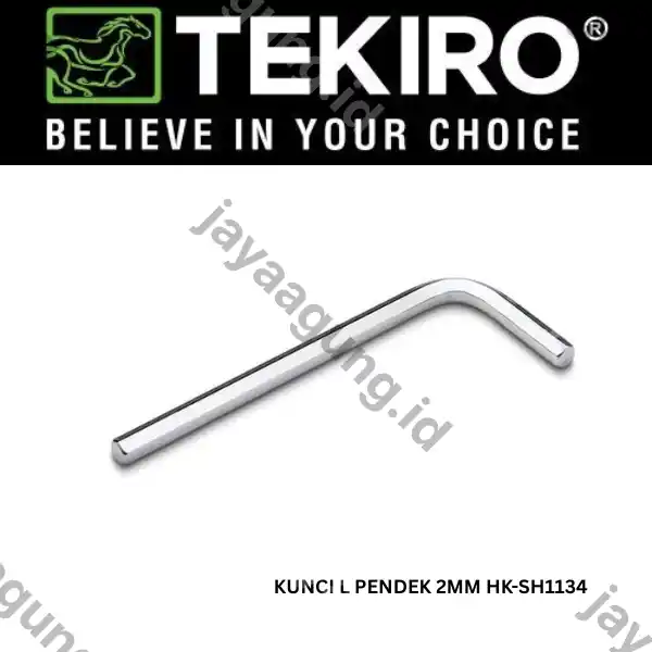 KUNCI L PENDEK TEKIRO 2MM HK-SH1134