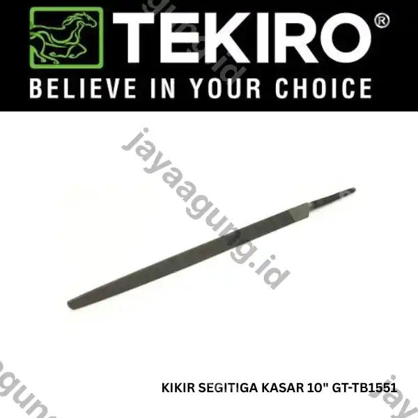 KIKIR SEGITIGA KASAR 10" GT-TB1551