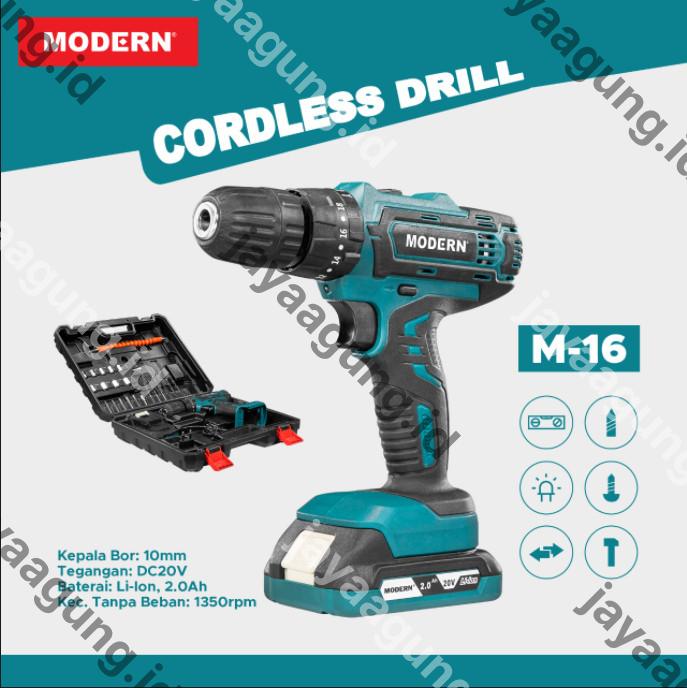 C.LESS IMPACT DRILL MODERN M-16 SET 20V