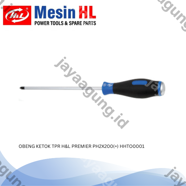 Gambar OBENG KETOK TPR H&L PREMIER PH2X200(+) HHTO0001 ke-2