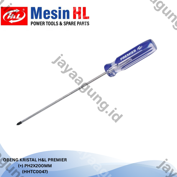 OBENG KRISTAL H&L PREMIER (+)PH2X200MM (HHTC0047)