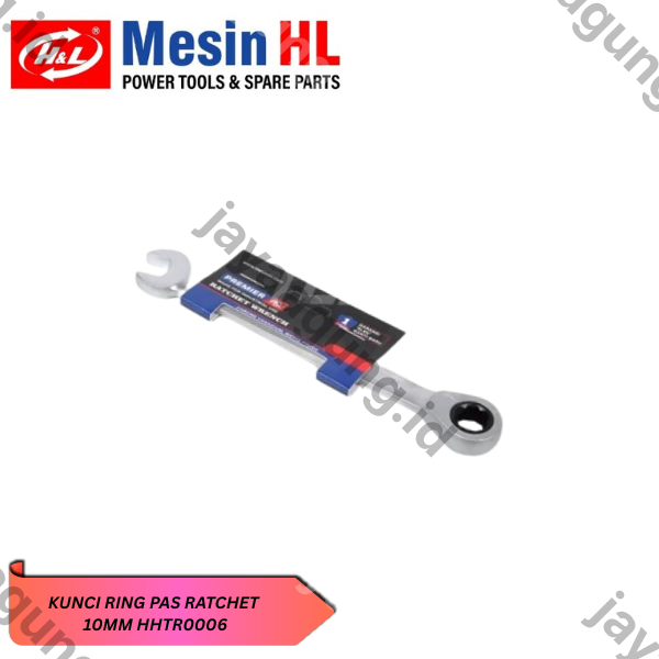 Gambar KUNCI RING PAS RATCHET H&L 10MM HHTR0006 ke-2