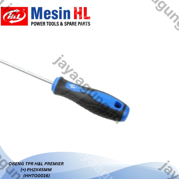 Gambar OBENG TPR H&L PREMIER PH2X45MM(+)  (HHTO0016) ke-4