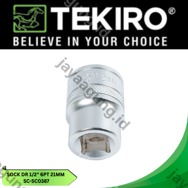 Gambar SOCK DR 1/2" TEKIRO 6PT 21MM SC-SC0387 ke-3